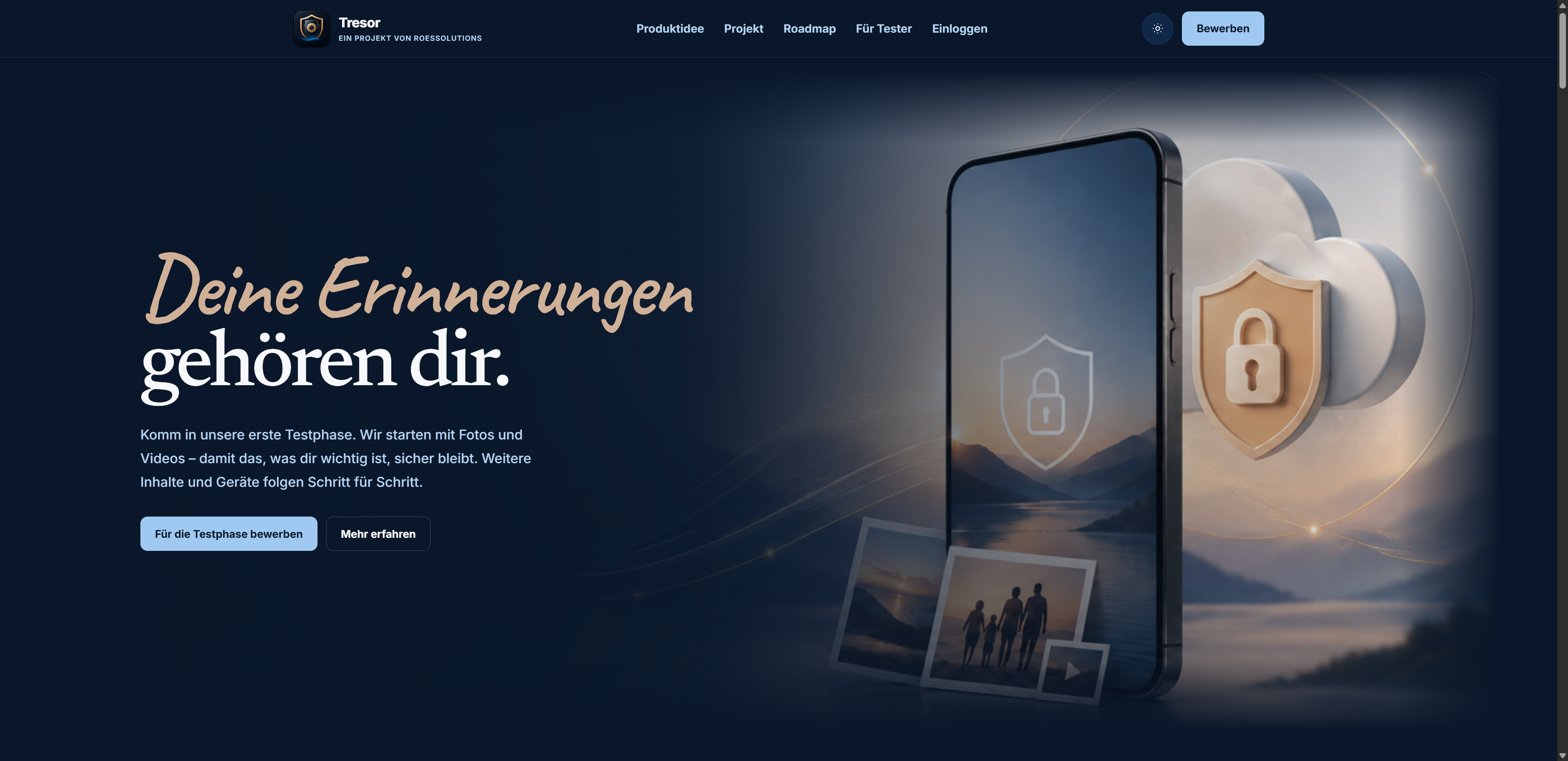 Tresor – Backup Platform & App